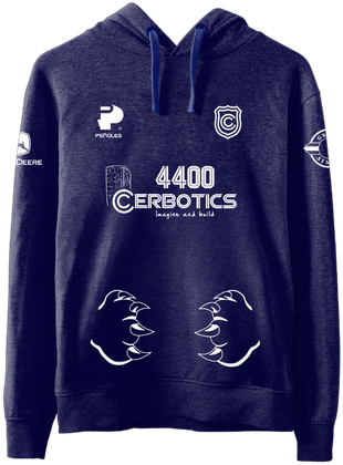 Sudadera oficial, frente